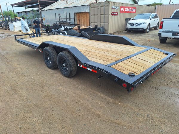 20x102 Tandem Axle, 10K GVWR, Car Hauler, Slide In Ramps