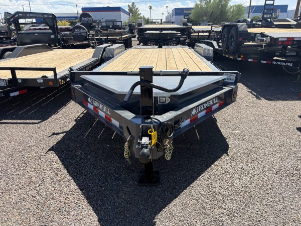 20x83 IronBull, Tandem Axle, 14K GVWR, Rampage Ramps