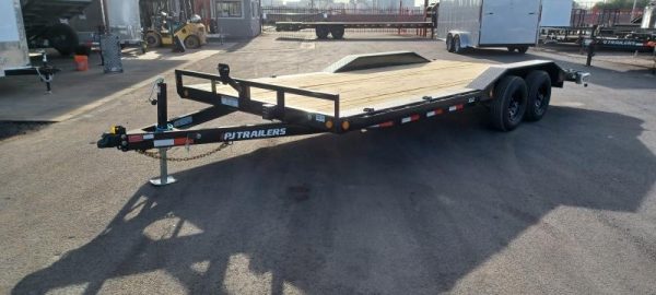 20x102" Tandem Axle, 10K GVWR, Drive Over Fenders, Buggy Hauler