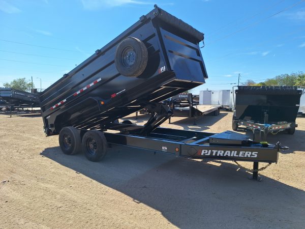16x83 Tandem Axle, 22K GVWR, HD Low-Pro Dump, 48" Sides