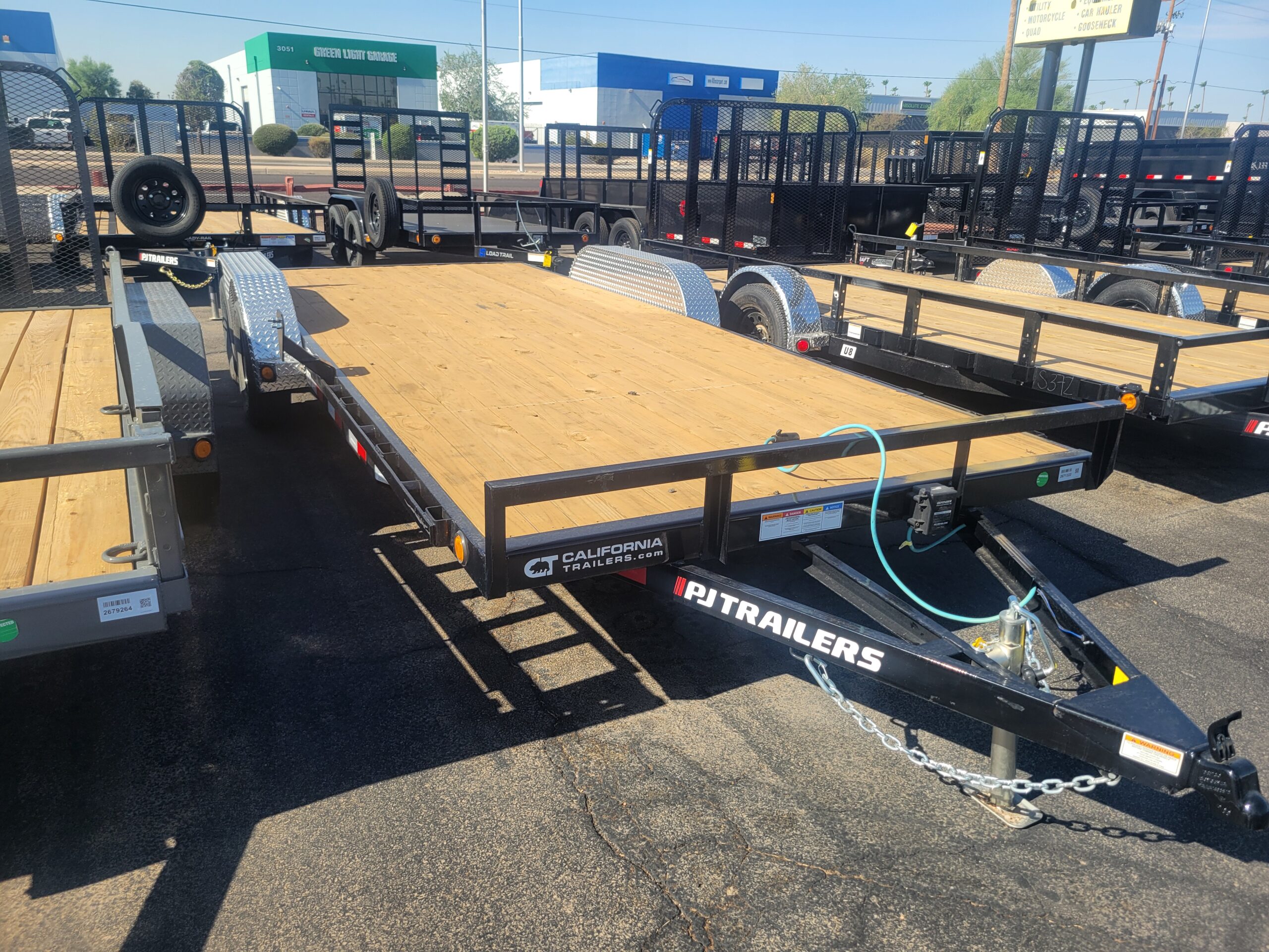 18x83x4" Channel Tandem Axle 7K GVWR, Carhauler