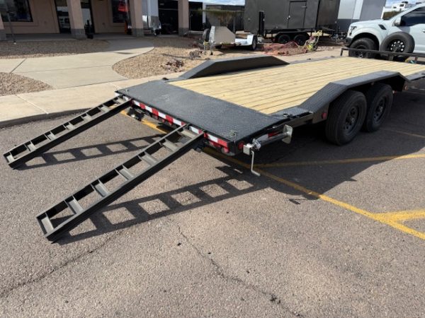 20x102" Tandem Axle, 10K GVWR, Drive Over Fenders, Buggy Hauler