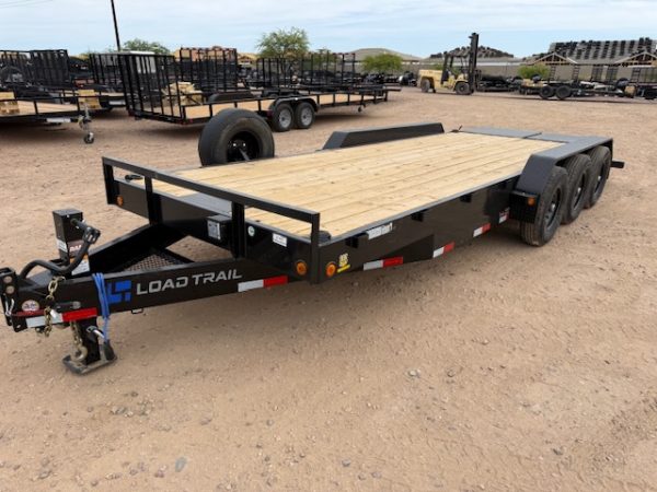 22x83 Triple Axle, 21K GVWR, Car Hauler, Max Ramps