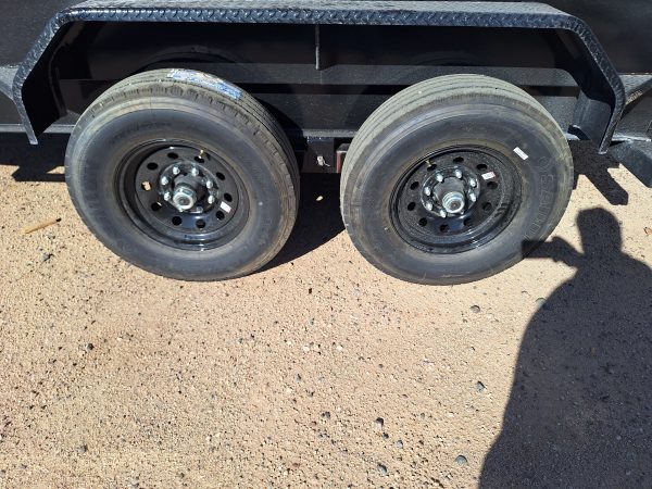 16x83 Tandem Axle, 14K GVWR, Low Pro Dump, 24" Sides, 14ply tires
