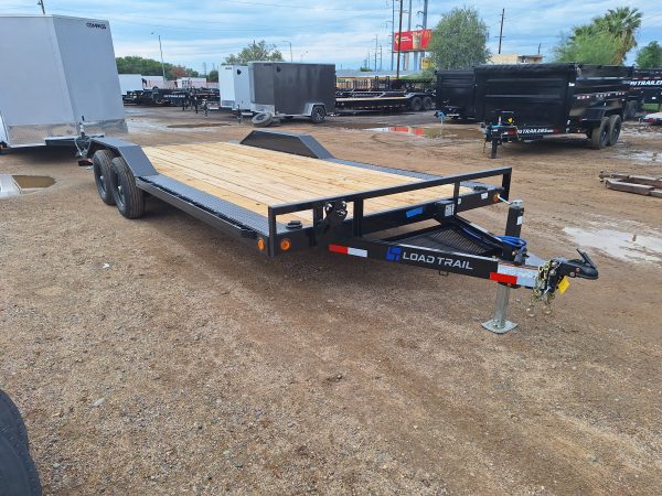 20x102 Tandem Axle, 10K GVWR, Car Hauler, Slide In Ramps