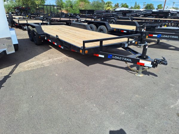 20x83 Tandem Axle, 10GVWR, Carhauler, Slide In Ramps