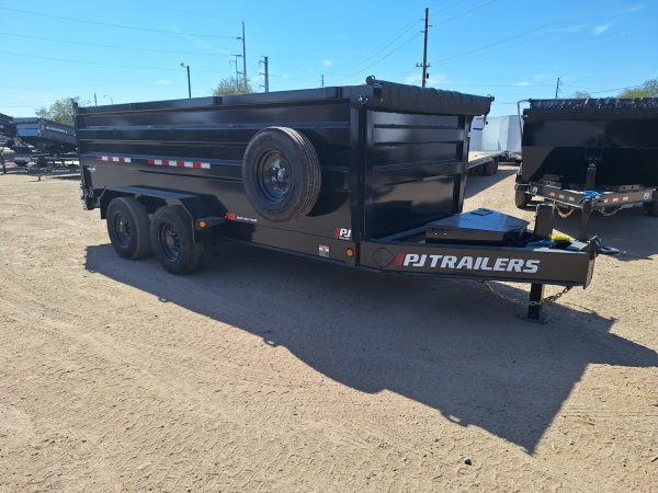 16x83 Tandem Axle, 22K GVWR, HD Low-Pro Dump, 48" Sides