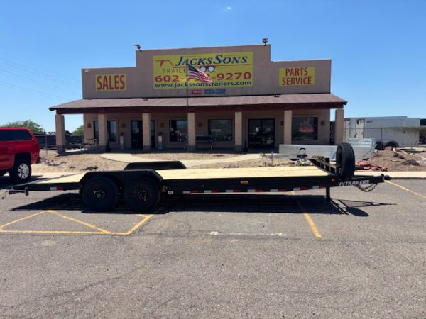 24x83" Tandem Axle, 14K GVWR, Equipment, Slide In Ramps