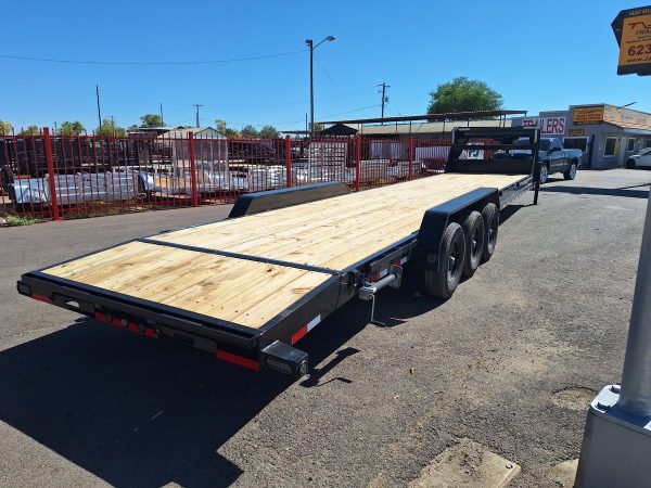 36x83 Gooseneck Triple Axle, 21K GVWR, Carhauler, Slide In Ramps