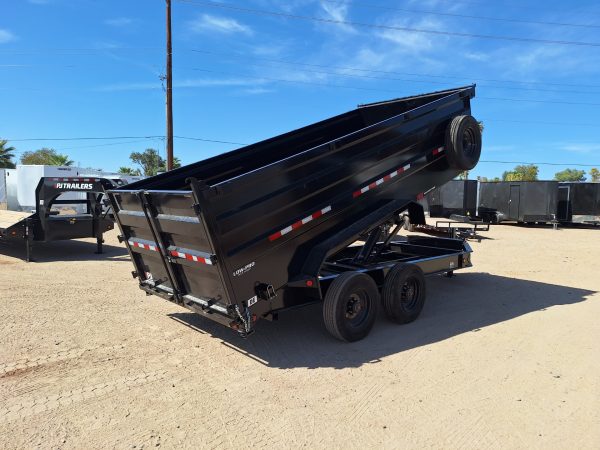 16x83 Tandem Axle, 22K GVWR, HD Low-Pro Dump, 48" Sides