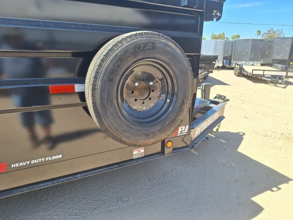 16x83 Tandem Axle, 22K GVWR, HD Low-Pro Dump, 48" Sides