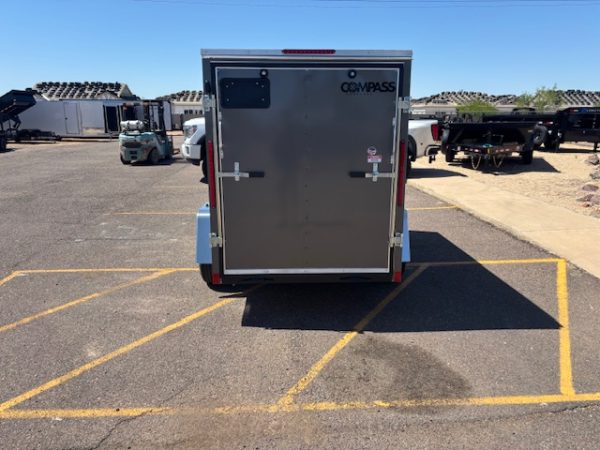 10x5 Indigo DLX, 3K GVWR, Ramp Door