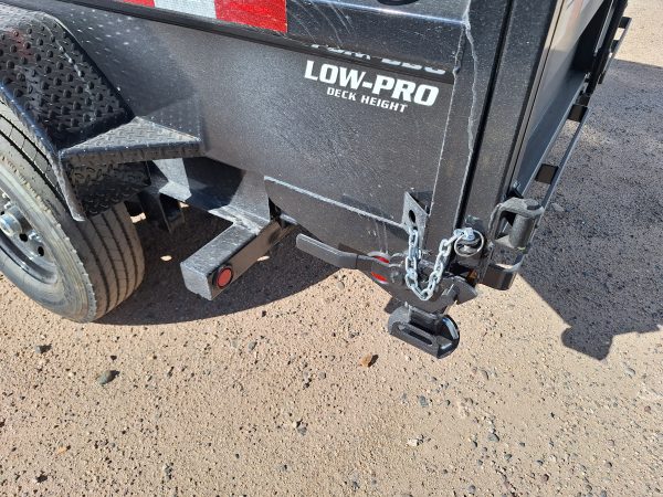 16x83 Tandem Axle, 14K GVWR, Low Pro Dump, 24" Sides, 14ply tires