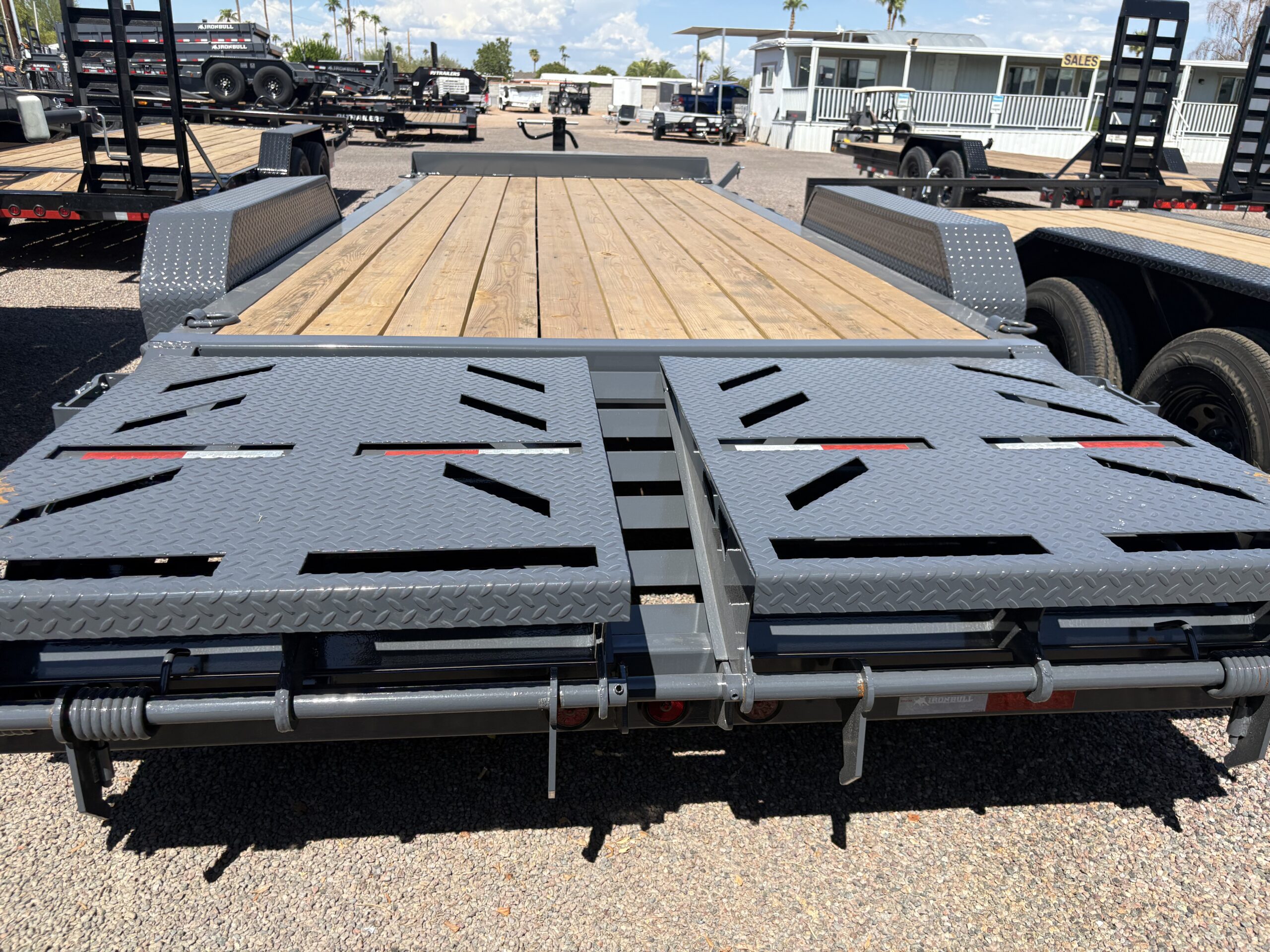 20x83 IronBull, Tandem Axle, 14K GVWR, Rampage Ramps - Image 5