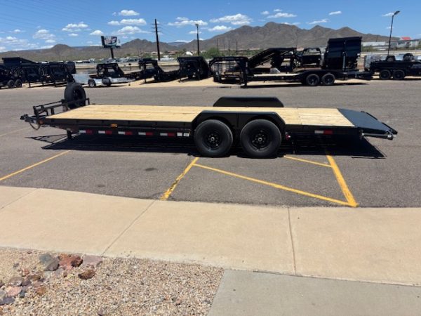 24x83" Tandem Axle, 14K GVWR, Equipment, Slide In Ramps