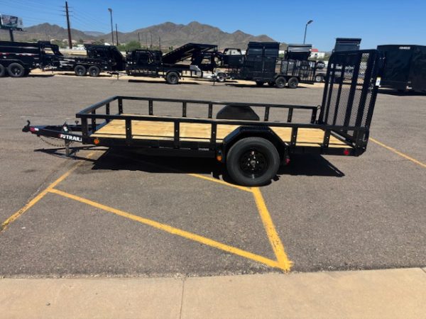 14x72 Single Axle, 3K GVWR, Channel Utility