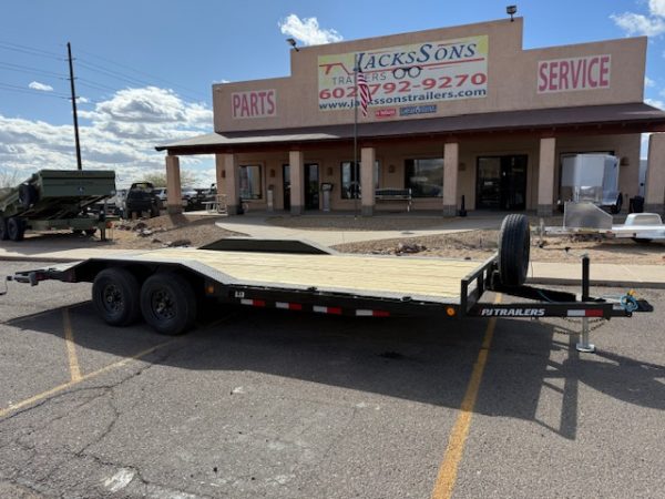 20x102" Tandem Axle, 10K GVWR, Drive Over Fenders, Buggy Hauler