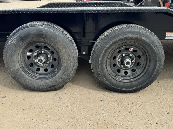 20x102" Tandem Axle, 10K GVWR, Drive Over Fenders, Buggy Hauler