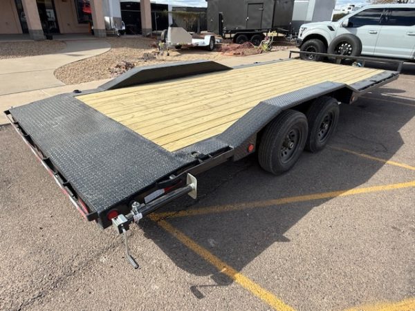 20x102" Tandem Axle, 10K GVWR, Drive Over Fenders, Buggy Hauler