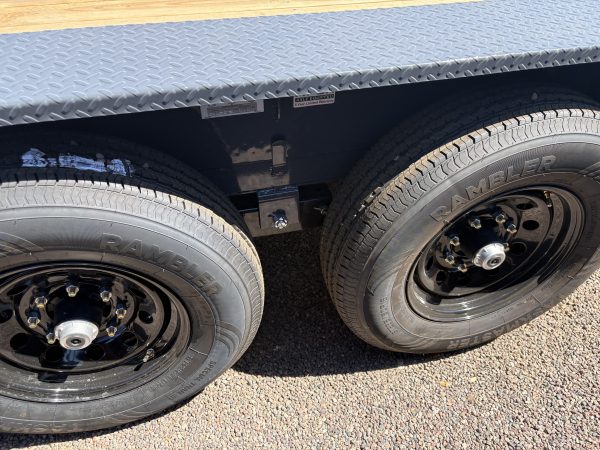 20x83 IronBull, Tandem Axle, 14K GVWR, Rampage Ramps