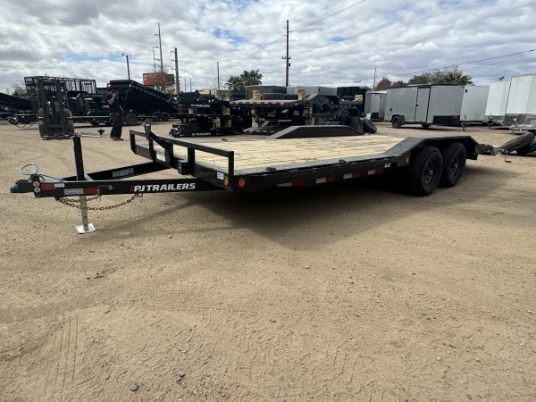 20x102" Tandem Axle, 10K GVWR, Drive Over Fenders, Buggy Hauler