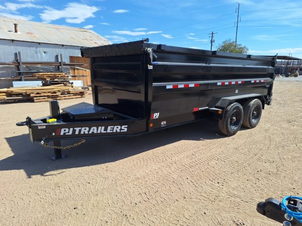 16x83 Tandem Axle, 22K GVWR, HD Low-Pro Dump, 48" Sides