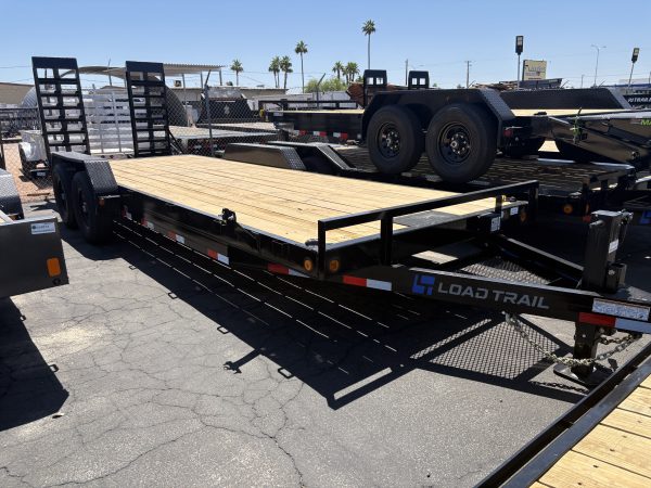 22x83 Tandem Axle, 14K GVWR, Carhauler,  Fold Up Ramps