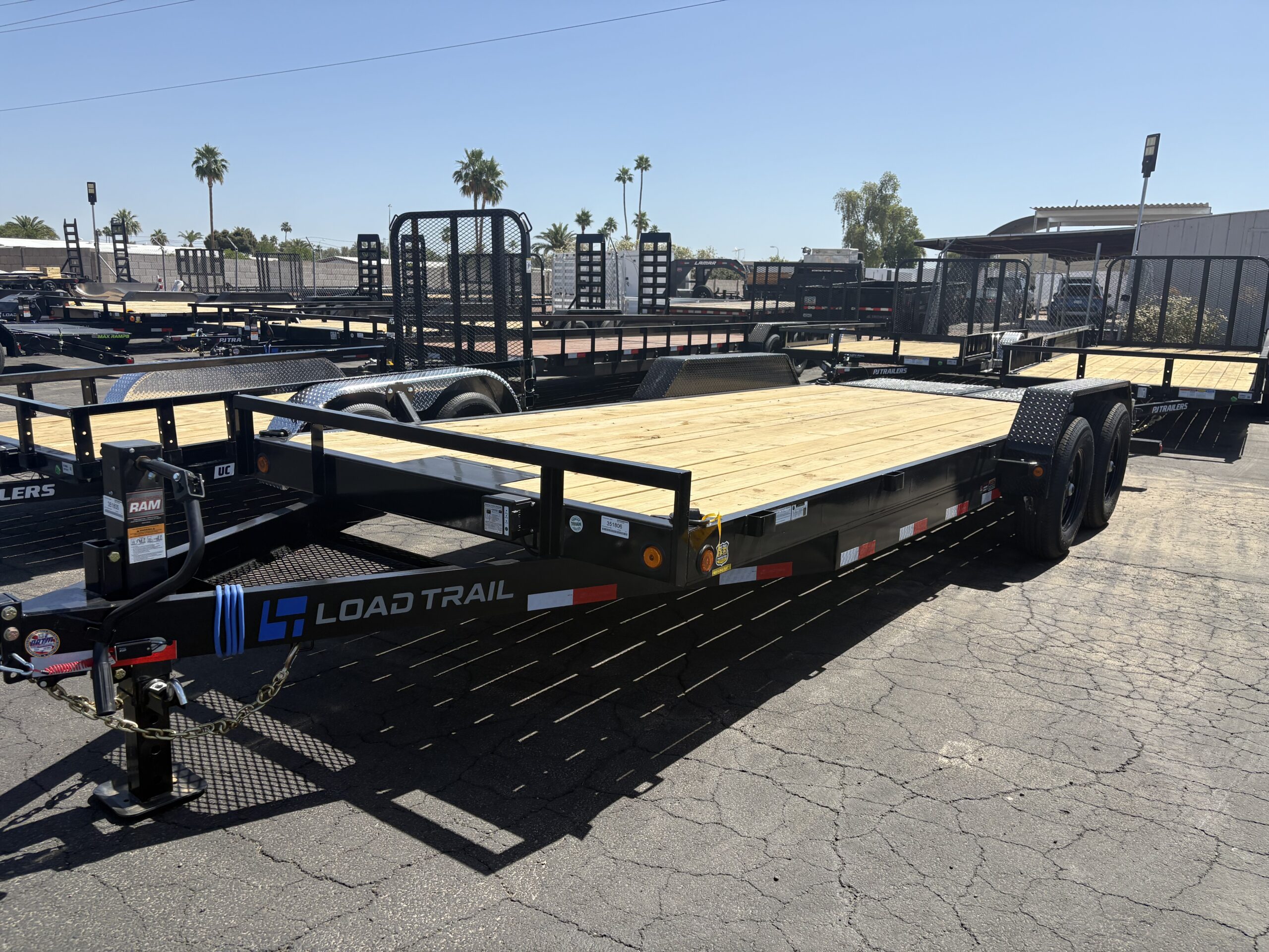 20x83 Tandem Axle, 14K GVWR, Car Hauler, Max Ramps - Image 2