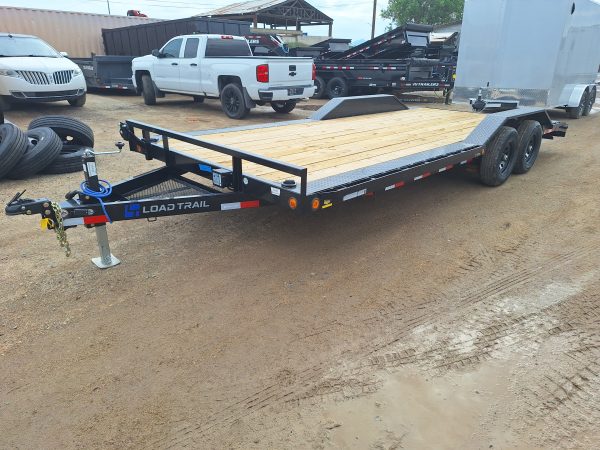 20x102 Tandem Axle, 10K GVWR, Car Hauler, Slide In Ramps
