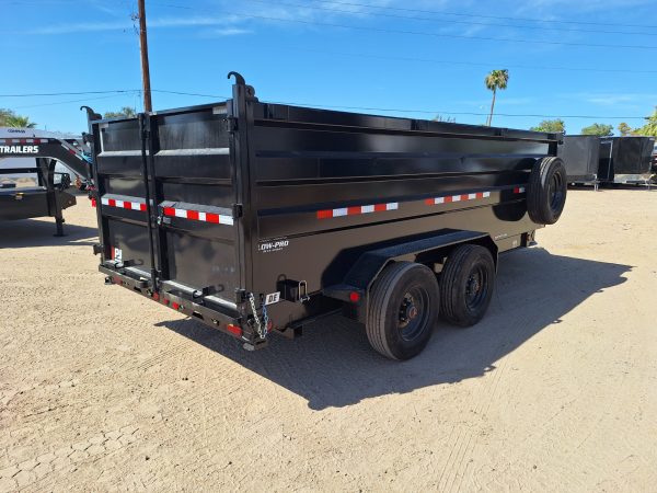 16x83 Tandem Axle, 22K GVWR, HD Low-Pro Dump, 48" Sides