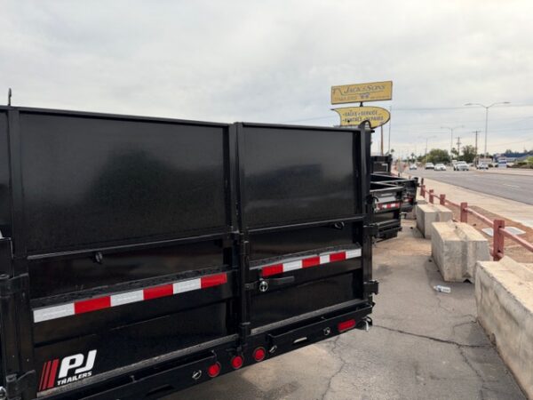 16x83 Tandem Axle, 14K GVWR, Low Pro Dump, 24" Sides