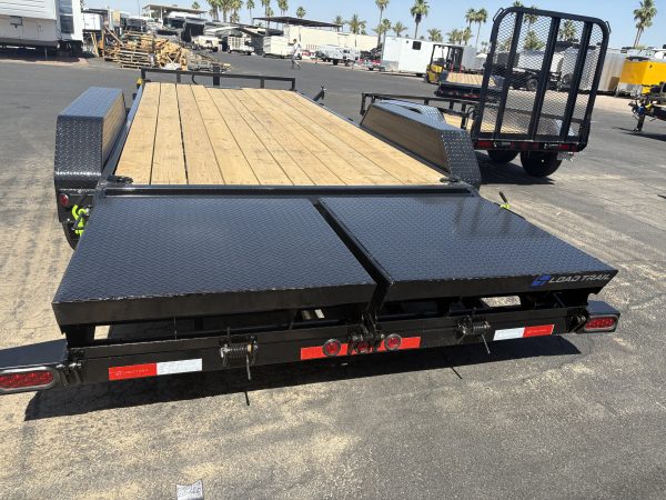 20x83 Tandem Axle, 14K GVWR, Car Hauler, Max Ramps