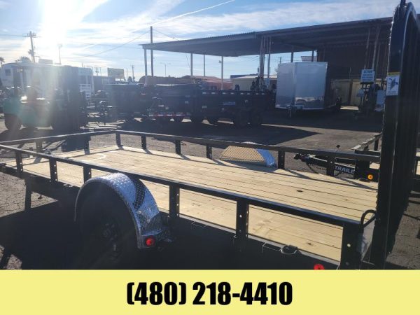 14x77 Single Axle, 3K GVWR, Channel Utility