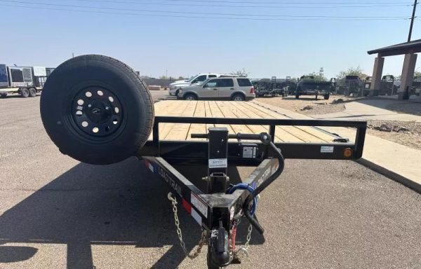 20x102 Tandem Axle, 14K GVWR, Deck Over, Slide in Ramps