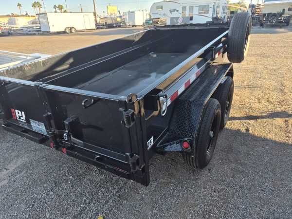 10x60 Tandem Axle, 7K GVWR, Utility Dump, 18" Sides