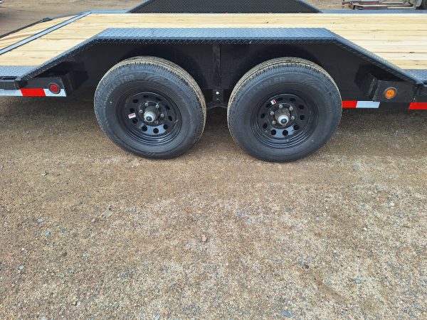 20x102 Tandem Axle, 10K GVWR, Car Hauler, Slide In Ramps