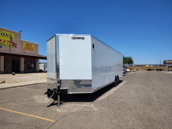 28x8.5 Jasper SE Car Hauler, 14K GVWR, Ramp Door