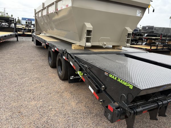 30x102 Tandem Axle 40K GVWR Low Pro Equipment, MAX Ramps