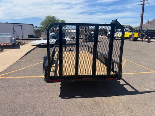 14x72 Single Axle, 3K GVWR, Channel Utility