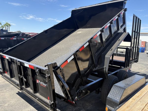 16x7 HD Tandem Dump Landscape Combo, 14K GVWR, 24" sides