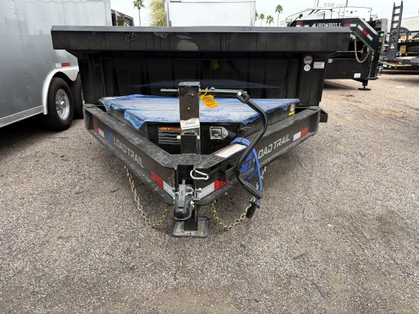 12x83 Tandem Axle 14K GVWR Low-Pro Dump, 24" Sides