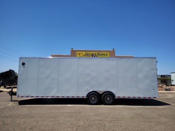 28x8.5 Jasper SE Car Hauler, 14K GVWR, Ramp Door
