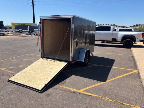 10x5 Indigo DLX, 3K GVWR, Ramp Door