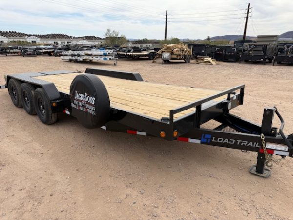 22x83 Triple Axle, 21K GVWR, Car Hauler, Max Ramps