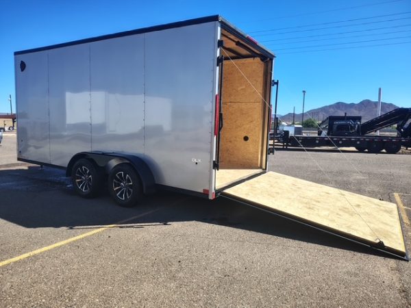 16x7 Indigo DLX, 7K GVWR, Ramp Door