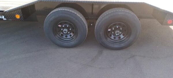 20x102" Tandem Axle, 10K GVWR, Drive Over Fenders, Buggy Hauler