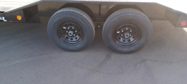 20x102" Tandem Axle, 10K GVWR, Drive Over Fenders, Buggy Hauler