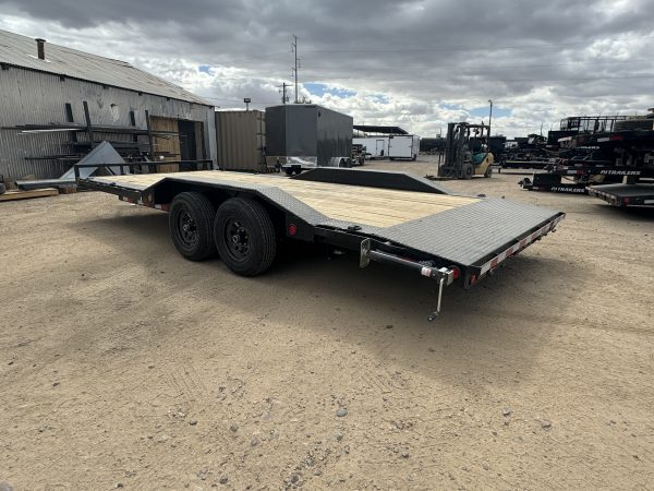 20x102" Tandem Axle, 10K GVWR, Drive Over Fenders, Buggy Hauler