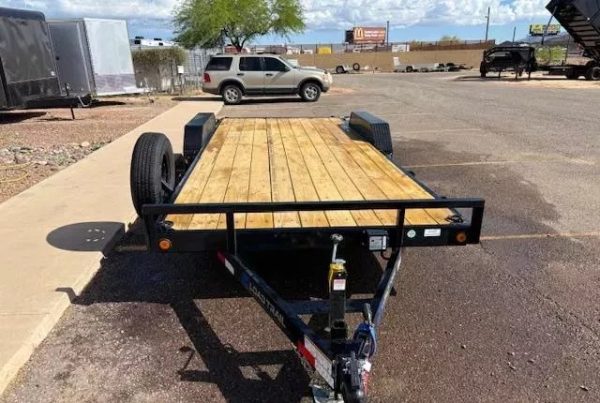 20x83 Tandem Axle, 10K GVWR, Carhauler, Slide in Ramps