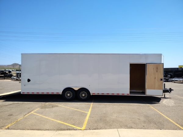 28x8.5 Jasper SE Car Hauler, 14K GVWR, Ramp Door